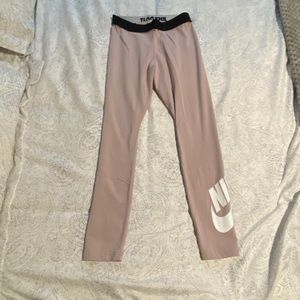 Nike Just Do It Leggings in Pink, EUC